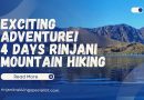 Exciting Adventure! 4 Days Rinjani Mountain Hiking